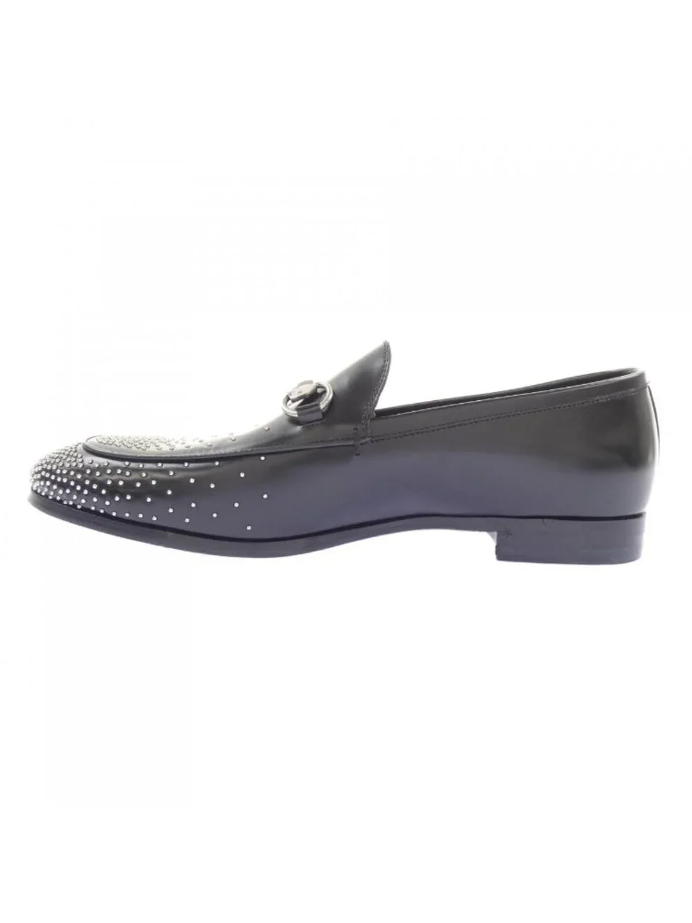Gucci Studded Horsebit Loafers Shoes